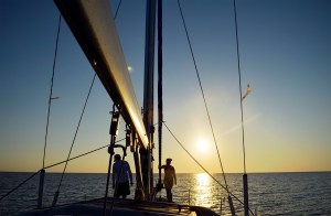 Atardecer en Cayo Blanco